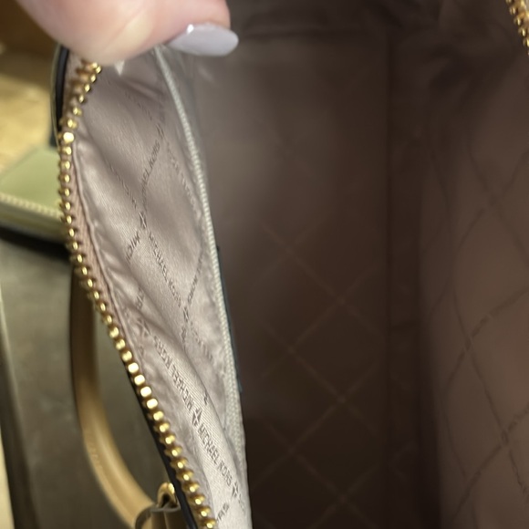 NWT Michael Kors Carine whip stitch bag and wallet - Picture 3 of 12